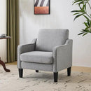 VINGLI Accent Chairs for Living Room Mid Century Modern Chair Sofa Chair Upholstered Arm Chair with Scooped Arms for Bedroom, Apartment, Office, Studio, Waiting Room, Play Room by CozyNest Decor