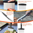 Griddle Accessories Kit, 39PCS Flat Top Grill Accessories Set, Griddle Accessories Set with Basting Cover, Spatula, Scraper, Burger Press, Tongs, Cleaning Kit by GreenHaven Gardens