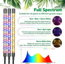 LED Grow Lights for Indoor Plants Full Spectrum with 15-63 inches Adjustable Tripod Stand, Red Blue White Floor Grow Lamp with 4/8/12H Timer with Remote Control by GreenHaven Gardens