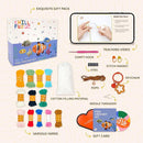 ChillFuzz Animal Crochet Kit Beginner Crochet Kit for Adults and Kids with Yarn Hook and Instructions Creative DIY Craft Project Aquarium by TinyTreasures Baby Boutique