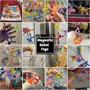 24 PCS Magnetic Travel Toys for Kids, Creative, Portable and Educational, Magnetic-People-Magnet-Men: Cute Robot & Funny Magnets, Small Fidget Toys for Classroom Prizes, Easter Egg Stuffers, Office by TinyTreasures Baby Boutique