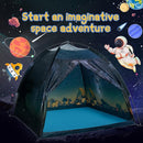 Magnetic Kids Play Tent - Imaginative Popup Space Tent for Indoor/Outdoor Fun - Galaxy Dome Playhouse for Boys & Girls - Perfect Kid's Gift - 47" x 47" x 43" by TinyTreasures Baby Boutique