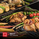 Nexgrill 4-Burner Propane Gas Grill with Side Burner, 52,000BTUs, 562 SQ. In. Cooking Space, BBQ Grill with Stainless Steel Lid & Control Panel for Outdoor Cooking, Patios, and More - 720-0925PA by GreenHaven Gardens