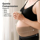 KeaBabies Maternity Belly Bands for Pregnant Women - Soft & Breathable Pregnancy Belly Support Band, Adjustable Maternity Belt for Back, Pelvic Support, Comfortable, Easy to Use (Warm Tan, M/L) by TinyTreasures Baby Boutique