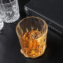 KANARS Old Fashioned Whiskey Glasses with Luxury Box - 10 Oz Rocks Barware For Scotch, Bourbon, Liquor and Cocktail Drinks - Set of 4 - Men Gift by CozyNest Decor