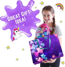 GirlZone Sparkly Unicorn Egg Surprise Slime Kit for Girls, Sensory Toys for Kids, Create Cloud Slime & Magical Unicorn Slime, Ideal Arts and Crafts Easter Gift for Kids Aged 7-12 Years Old by TinyTreasures Baby Boutique