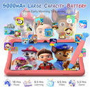 Kids Tablet 10 inch, Android 15 Kids Tablets, Parental Control, Pre-Installed Kiddos Software & Kids Space, Includes Case & Stylus Pen, 12GB RAM 64GB ROM, 2TB Expand, HD IPS Screen(Pink) by TinyTreasures Baby Boutique