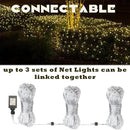 Eueasy LED Net Lights, 360 LED 12x12FT with Timer & 8 Lighting Modes, Outdoor Net Lights for Gazebo, Bush, Wedding, Holiday by GreenHaven Gardens