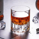 KAMMAK Crystal Whiskey Glasses Set of 2, Handcrafted 7.78oz Old Fashioned Glasses Stemless, Luxury Hand Blown Cocktail Glasses, Scotch Cup for Women, Men Gift for Bourbon Barware, Home Bar by CozyNest Decor