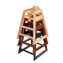 Hight Quality, Baby Highchairs, Durable Dining Feeding Chair with Steps, High Chairs for Babies and Toddlers, Seating Ready-to-Assemble Restaurant Wood High Chair, Wooden High Chair, Seria 01 by TinyTreasures Baby Boutique