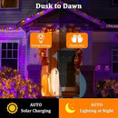 2-Pack 200FT Halloween Solar String Lights for Outside, 600 LED Extra-Bright Solar Light Outdoor with 19 Modes & Timer, Waterproof Fairy Solar Lights for Garden Patio Tree Decorations Orange & Purple by GreenHaven Gardens