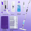 Spray Mop for Floor Cleaning with 60" Extension Handle, Dry/Wet Mop with 14oz Refillable Bottle, 3 Washable Pads&5 Disposable Refills for Hardwood Laminate Tile Floor Dust Cleaning. by CozyNest Decor