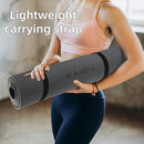 Yoga Mat Non Slip Anti-tear,extra thick-2/5 inch（10MM）High Resiliency Professional POE Yoga Mats for Women Men Kids,72"x24"inch,Workout, Yoga, Pilates and Floor Exercise, with Carrier Strap by TinyTreasures Baby Boutique