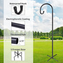 Shepherd-Hooks Adjustable for Bird-Feeder Lantern Plant-Hook Garden-Stake - Plant Stand Hanger for Outdoor Flower Basket, Bird Feeder Hanger Weddings Décor by GreenHaven Gardens