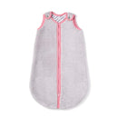 baby deedee Sleep Nest Teddy Baby Sleeping Bag, Gray Bubble Gum, Medium (6-18 Month) by TinyTreasures Baby Boutique