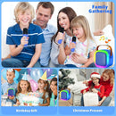 Karaoke Machine for Kids Adults, Portable Bluetooth Speaker with Wireless Microphones and LED Lights, Kids Toys Birthday for Girls and Boys Ages 4,5,6,7,8,9,10,11,12+ Years, Home Party by TinyTreasures Baby Boutique
