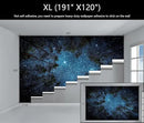 WFBHUA-Forest Starry Wallpaper Mural Night Galaxy Tree Sky Wallpaper for Living Room Bedroom Ceiling(Not Peel and Stick) by CozyNest Decor