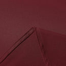 sancua Rectangle Tablecloth - 70 x 70 Inch - Stain and Wrinkle Resistant Washable Polyester Table Cloth, Decorative Fabric Table Cover for Dining Tables, Buffet Parties and Camping, Burgundy by CozyNest Decor