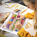 Zocelight A4 Light Box for tracing,Ultra-Thin Magnetic led Light pad for Diamond Painting,3 Level dimming Copy Board for Drawing,Sketching,Tattoo,Light Board for Artists,X-ray Viewing,Weeding Vinyl by TinyTreasures Baby Boutique