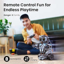 Sillbird Building Robot Dinosaur Kit with Remote Control Christmas Stem Gifts for Boys Age 8-12, Build Coding Robotic Toys for Kids Birthday, 5 in 1 Buildable Set with 646 Pieces by TinyTreasures Baby Boutique