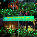 St Patricks Day Decorations Solar Garden Green Lights Outdoor, 2 Pack 20 LED Solar Firefly Lights, Waterproof Solar Wind Swaying Lights for St. Patrick's Day Irish Day Outside Yard Patio Decoration by GreenHaven Gardens