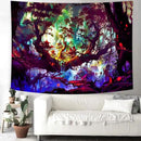 Delur Fantasy Forest Tapestry Mystical Landscape Magical Enchanted Forest Tree Nature Tapestry Psychedelic Wall Hanging Headboard for Bedroom Living Room Home Decor (59.1" x 78.7") by CozyNest Decor
