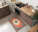 Keen Home Design 2x3 Rug - Machine Washable Entry Rug with Non-Slip Backing, Ideal for Enteryway, Kitchen, Bathroom, Laundry Room - Vintage, Easy Clean, Durable, Low Pile Rug - (2' x 3') by CozyNest Decor