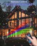 Christmas Laser Lights, RGB Laser Projector Light with RF Remote,Timer, Christmas Decorations Holiday Gift Projector for Xmas Home Garden Yard Party Outdoor Indoor Lights Show by GreenHaven Gardens