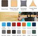VICLLAX Shade Fabric Sun Shade Cloth with Every 2 FT Grommets for Patio Garden Pergola Cover Canopy 22x22 FT, Light Grey by GreenHaven Gardens
