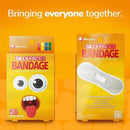 BioSwiss Bandages, Silly Faces Self Adhesive Bandage, Googly Eyes Latex Free Sterile Wound Care, Standard Shape for Kids and Adults, 24 Count by TinyTreasures Baby Boutique