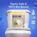 BLUELAND Toilet Bowl Cleaner Tablets, 2-Pack, 28 Count, Peppermint Eucalyptus, Plastic-Free, No Harsh Chemicals, Plant-Based by CozyNest Decor