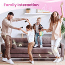 Mini Karaoke Machine for Kids Adults, Kids Toys Karaoke Microphone Singing Speaker, Karaoke Player with 2 Wireless Mic Party, Birthday Gifts for Girls Ages 4, 5, 6, 7, 8, 9, 10, 12+ Years Old(Beige) by TinyTreasures Baby Boutique