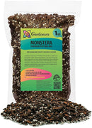 Premium Monstera Potting Soil - Quick Drain Potting Soil for Growing and Repotting Monstera Deliciosa/Swiss Cheese Plant - 1 Quart Bag by GreenHaven Gardens