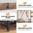 IDEALHOUSE Hall Tree with Bench and Shoe Storage Parent-Child Coat Rack Shoe Bench Industrial Coat Tree Entryway Large Organizer with Shoe Rack, Storage Cubbies, Hooks, and Top Shelf by CozyNest Decor