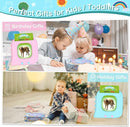 Pocket Speech Therapy Toys for 1 2 3 4 5 Years, Bilingual Spanish English 224 Sight Words Toddler Flash Cards Preschool Learning materialsToy, Montessori Autism Sensory Toys, Birthday Gifts for Boys by TinyTreasures Baby Boutique