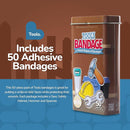 BioSwiss Bandages, Tools Shaped Self Adhesive Bandage, Latex Free Sterile Wound Care, Fun First Aid Kit Supplies for Kids and Adults, 50 Count by TinyTreasures Baby Boutique