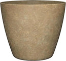 Classic Home and Garden Vogue Planter Pots w/Pottery Quality Finish - Modern Indoor & Outdoor Flower Pots - UV-Resistant Porch Planters - Decorative Pot for Flowers & Herbs (8” Earth)
