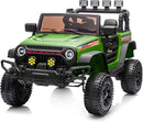 12V Kids Ride on Car Truck, Kids Electric Vehicles Car Ride on Toy w/Remote Control - Army Green by TinyTreasures Baby Boutique