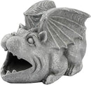 Elenon Gargoyle Decorative Gutter Downspout Extension Statue, Gutter Guardian Rain Downspout Extender, Garden Splash Block Outdoor Sculpture for 3" × 4" Down Spouts Decor by GreenHaven Gardens