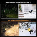 LemonBest Landscape Lights - 5W 110V Outdoor Spotlight - Waterproof IP65-3000K Warm White LED Landscape Lights - 5ft Cable for Yard Garden Patio Driveway House (Include Spike) (4 Pack) by GreenHaven Gardens
