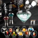 Cocktail Shaker Set Bartender Kit : 15-Piece Stainless Steel Bartender Kit with Acrylic Stand Bars Set with All Practical Bars Accessories, Bar Tools for Drink Mixing, Bar, Home, Lounge & Party by CozyNest Decor