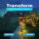 SmartYard 15-Lumen Solar Pathway Lights, Aluminum And Glass 6 Pack