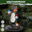 Dinosaur Eating Gnomes Garden Decor Statue - Funny Dinosaur Gnome Massacre Outdoor Decor for Yard, Patio, Lawn Ornaments - Garden Gifts for Mothers Day, Housewarming, Festival by CozyNest Decor