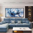 Abstract Wall Art DUNHUANG ART Framed Canvas Wall Art - Modern Wall Art Decor for Living Room, Bedroom, Office - Ready to Hang - Home Decoration 30"x60" by CozyNest Decor