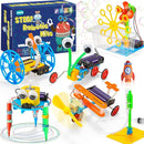 STEM Robotics Kits for Kids Age 8-12 8-10, Science Kits for Kids 5-7, STEM Toys for Boys Age 6 7 8 9 10 12 13 14 Girls Boys Birthday Gifts, Robot Building Crafts 6-8 Engineering Motor Set by TinyTreasures Baby Boutique