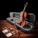 Eastar 1/4 Violin Set Fiddle for Beginners with Hard Case, Rosin, Shoulder Rest, Bow, and Extra Strings (Imprinted Finger Guide on Fingerboard), EVA-3 by TinyTreasures Baby Boutique