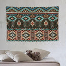 HZOHNAGO Aztec Tapestry Turquoise Blue and Brown and Native American Tribal Pattern Printed Wall Tapestry Wall Hanging for Bedroom Living Room Dorm 60" W x 40" H by CozyNest Decor
