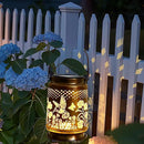 KY&BOSAM Solar Lanterns Outdoor Waterproof Rose Hummingbird Garden Decor Birthday Gift for Women Mom Grandma Hangings Solar Lights Metal Diwali Decoration Outside Lantern for Yard Patio Backyard Porch by GreenHaven Gardens