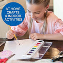 Crayola Washable Watercolor Paint Sets for Kids (12ct), Bulk Classroom Art Supplies for Preschool & Kindergarten, Classroom Learning Activities for Toddlers by TinyTreasures Baby Boutique
