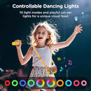 BIGASUO Karaoke Machine for Kids, Mini Portable Bluetooth Speaker with 2 Wireless Microphones and LED Lights, Kids Toys Ideal Gifts for Girls & Boys Birthday Home Party Yellow-2Pack by TinyTreasures Baby Boutique